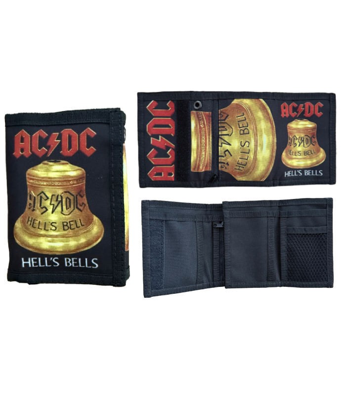 AC/DC Golden Hells Bells peňaženka