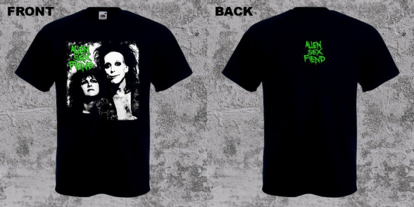 Alien Sex Fiend (T-Shirt) - Veľkosť: S Alien Sex Fiend (T-Shirt) - Veľkosť: S
