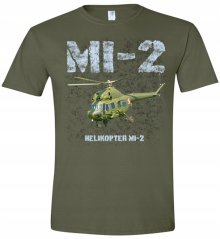 Army Collection - Mi-2 Helicopter (tričko)