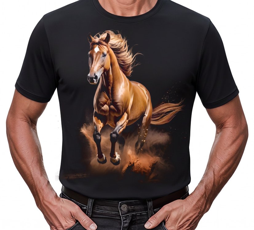 Animal Collection - Horses (tričko) - Veľkosť: 3XL