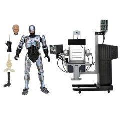 RoboCop akčná figúrka Ultimate Battle Damaged RoboCop with Chair 18 cm