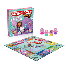 Gabbys Dollhouse stolová hra Junior Monopoly (English Version)