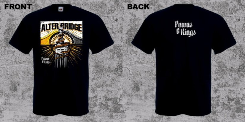 Alter Bridge - Pawns and Kings (T-Shirt) - Veľkosť: S