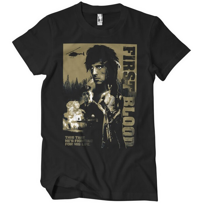 Rambo - First Blood (tričko) - Veľkosť: S Rambo - First Blood (tričko) - Veľkosť: S