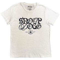 Snoop Dogg - Lettering Mash Up (White) (tričko)