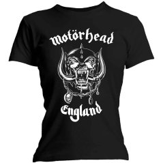 Motorhead - England (Black) (dámske tričko)
