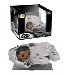 Pop! Rides - Star Wars - Lando Calrissian in the Millennium Falcon (2022 Galactic Convention Exclusive)