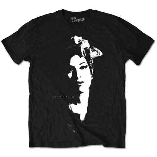 Amy Winehouse - Scarf Portrait (tričko) - Veľkosť: S