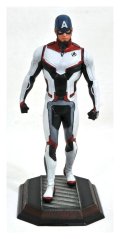 Avengers Endgame Marvel Movie Gallery PVC socha Team Suit Captain America Exclusive 23 cm