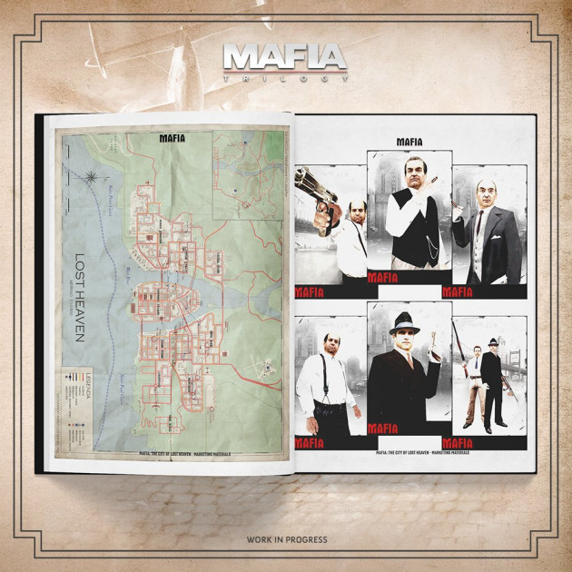 Kniha The Art of Mafia Trilogy CZ
