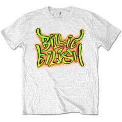 Billie Eilish - Graffiti (White) (detské tričko)