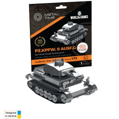 World of Tanks Metal Time - Pz.Kpfw. II Ausf.G Constructor Kit