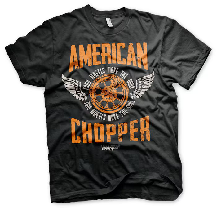 American Chopper Two Wheels (T-Shirt) - Veľkosť: S American Chopper Two Wheels (T-Shirt) - Veľkosť: S