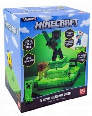 Minecraft Diorama Light Steve 30 cm