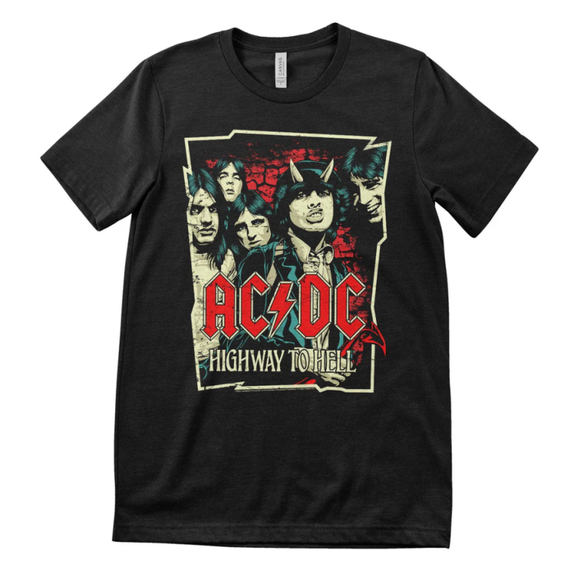 AC/DC Highway To Hell (T-Shirt) - Veľkosť: XL
