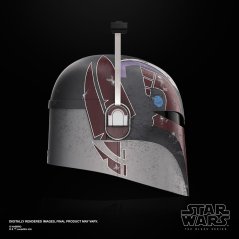 Star Wars Ahsoka Black Series Electronic Helmet Sabine Wren