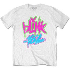 Blink-182 - Neon Logo (White) (detské tričko)