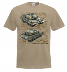 Army Collection - Leopard Main Battle Tank (tričko)