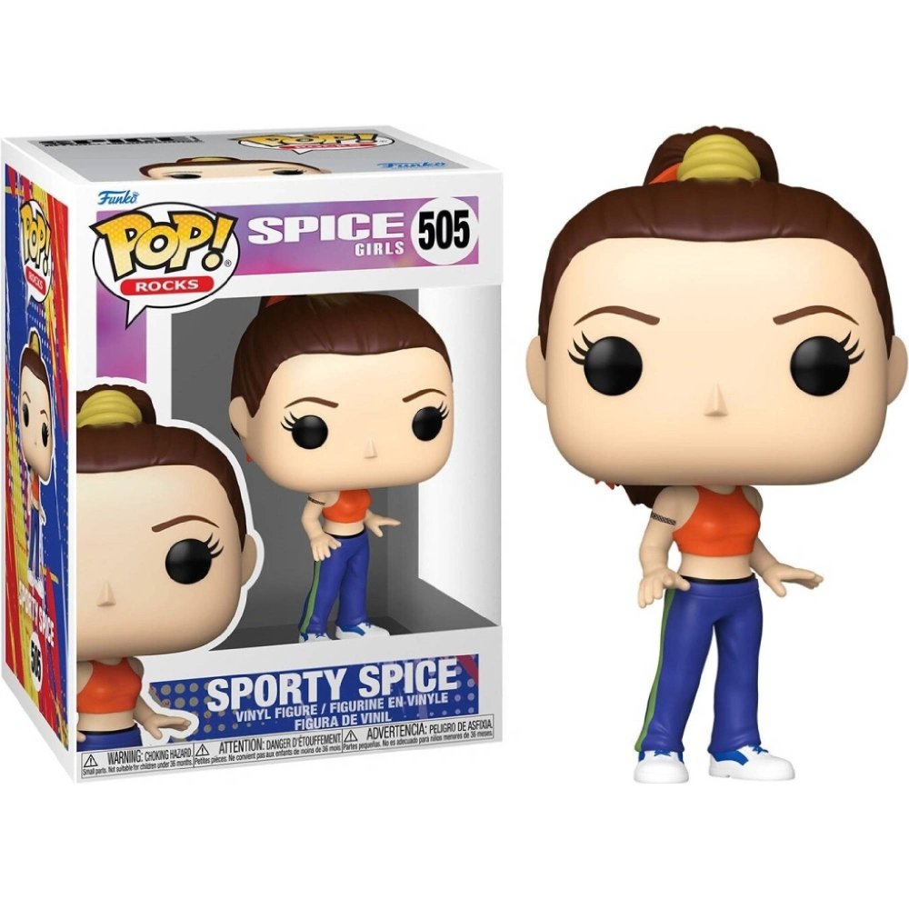 Po Rox Funko Pop! Rocks Spice Girls Sporty Spice – Figurka Melanie Chisholm