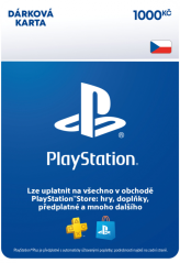 PlayStation Network Card (PSN Karta) 1000 Kč (digitálny produkt)