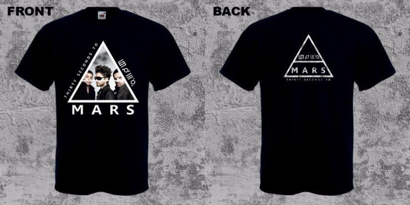30 Seconds To Mars - Band (T-Shirt) - Veľkosť: S