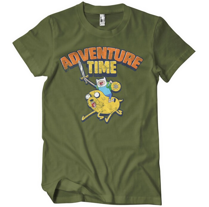 Adventure Time Washed (T-Shirt) - Veľkosť: M