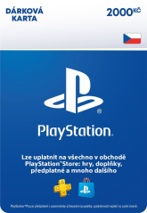 PlayStation Network Card (PSN Karta) 2000 Kč (digitálny produkt)