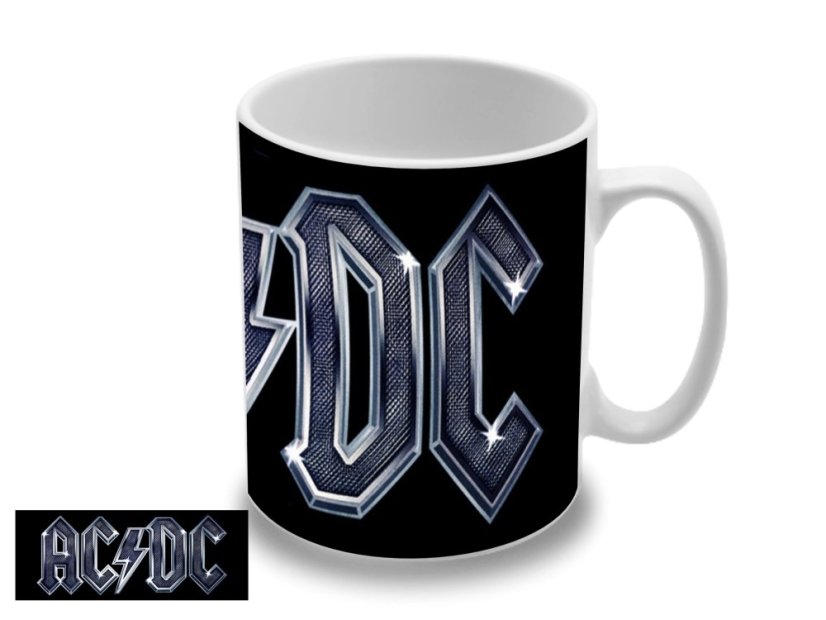 AC/DC Blue Logo hrnček AC/DC Blue Logo hrnček