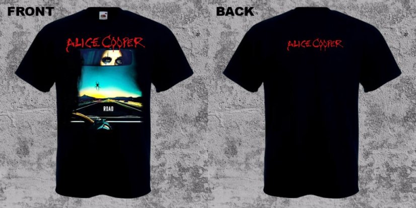 Alice Cooper - Road (T-Shirt) - Veľkosť: S Alice Cooper - Road (T-Shirt) - Veľkosť: S