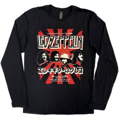 Led Zeppelin - Japanese Burst (Black) (Long Sleeve)