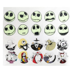 Nightmare Before Christmas String Lights with Sticker