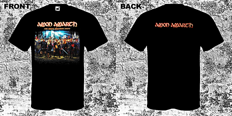 Amon Amarth - The Great Heathen Army (T-Shirt) - Veľkosť: S Amon Amarth - The Great Heathen Army (T-Shirt) - Veľkosť: S