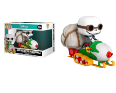 Pop! Rides - Disney - Nightmare before Christmas - Jack Skellington in Snowmobile (Oversized, 18 cm)