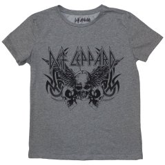Def Leppard - Tribal Skull (Grey) (dámske tričko)
