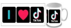 I Love Tik Tok hrnek