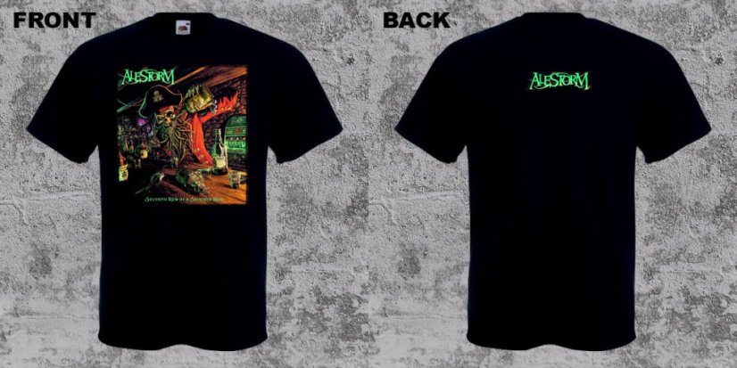 Alestorm - Seventh Rum of the Seventh Rum (T-Shirt) - Veľkosť: S