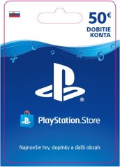 PlayStation Network Card 50€ pre Slovenský PSN účet (digitálny produkt)