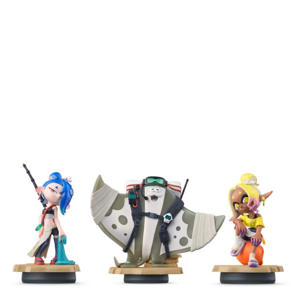 amiibo Splatoon Raiders Shiver, Frye and Big Man