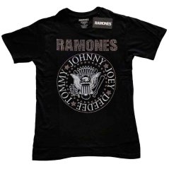 Ramones - Presidential Seal (Black) (Embellished) (detské tričko)