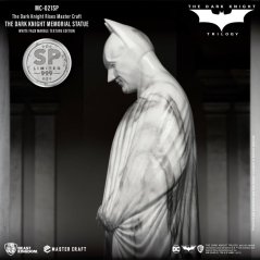 Dark Knight Rises socha Master Craft Dark Knight Memorial White Marble Edition 46 cm