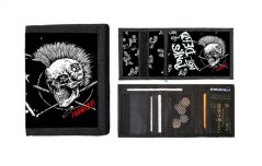Anarchy Skull - Punks Not Dead peněženka