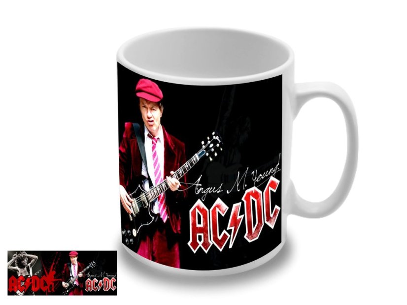 AC/DC Angus hrnček