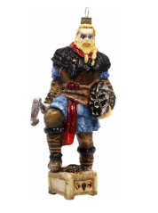 Assassins Creed Valhalla Eivor the Wolf-Kissed Glass Ornament