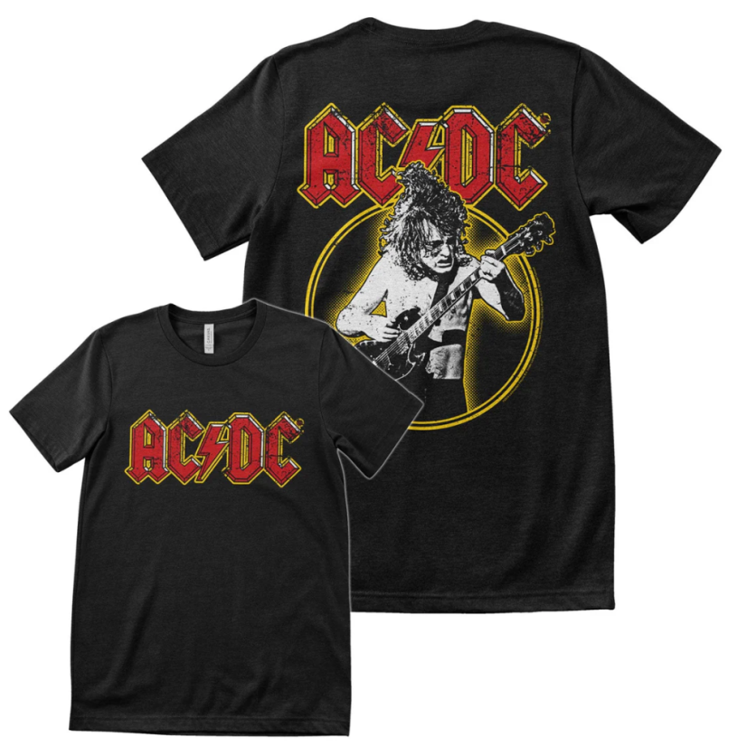 AC/DC Angus Young (T-Shirt) - Veľkosť: XL AC/DC Angus Young (T-Shirt) - Veľkosť: XL