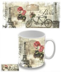 Paris - Vintage hrnek
