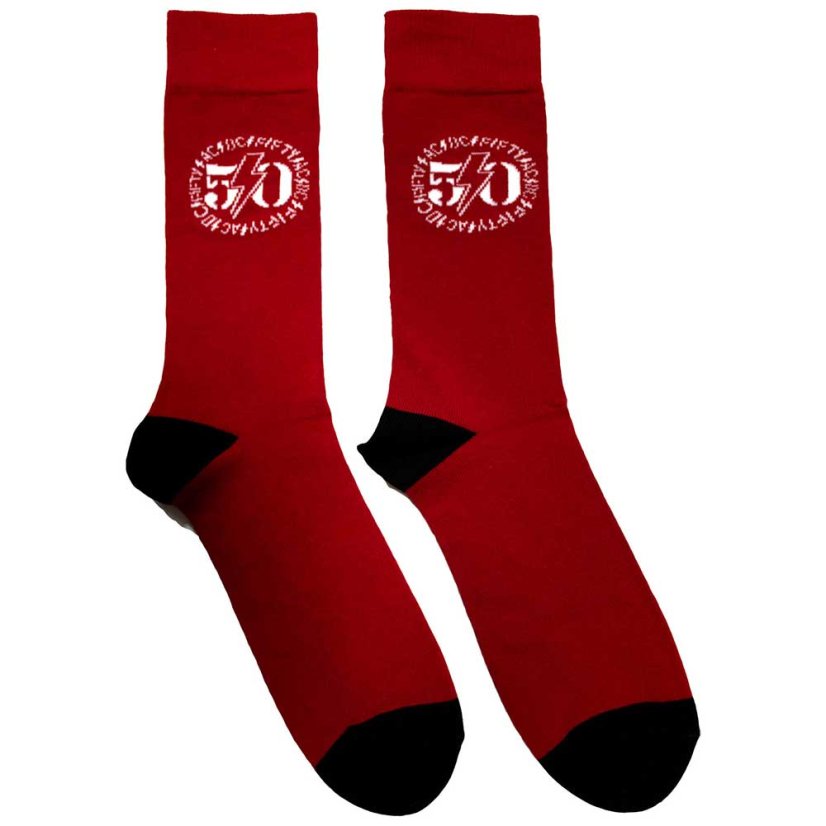 AC/DC - 50th Logo (EU 39-45) (ponožky)