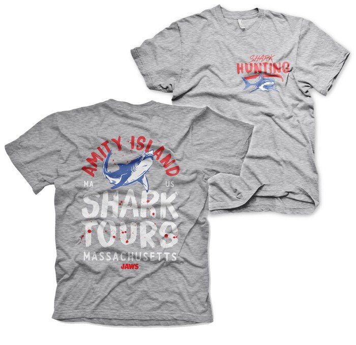 Amity Island Shark Tours (T-Shirt) - Velikost: M