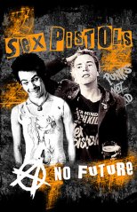 Sex Pistols - No Future (vlajka)