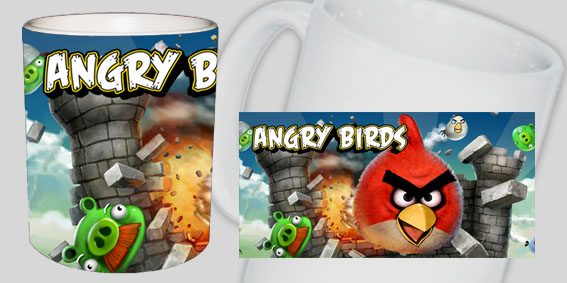Angry Birds hrnček Wall