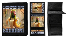 Chimpanzini Bananini Italian Brainrot Meme peněženka